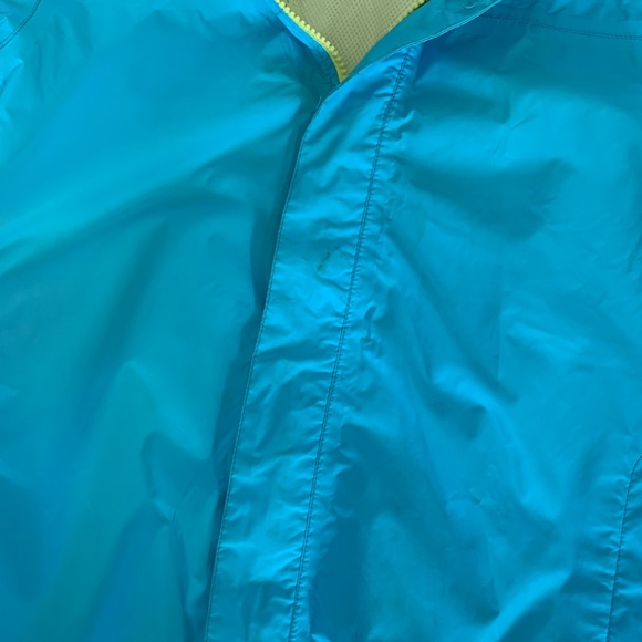 North Face Blue/Green 14-16 Sz Large Windbreaker - Picture 4 of 6